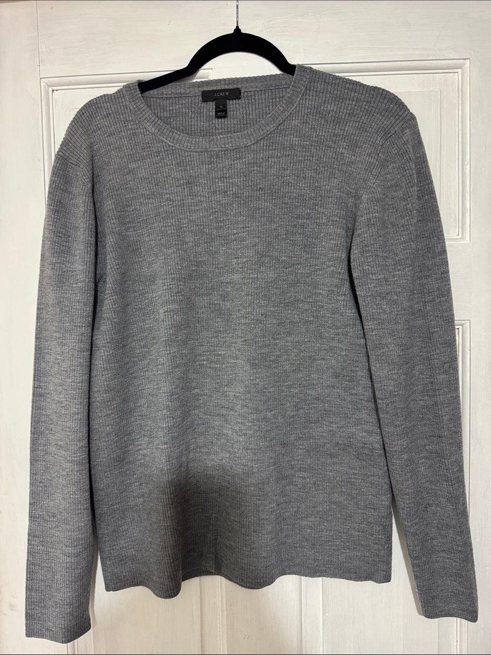 J. Crew  Gray Crewneck Sweater